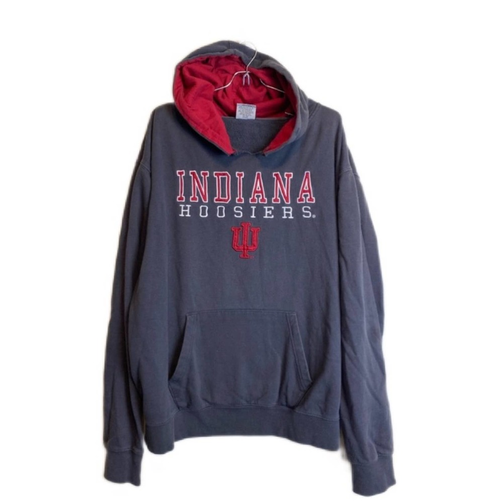 Indiana Hoosiers Gray Hoodie